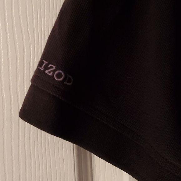 IZOD Black Golf Shirt L - Picture 5 of 5